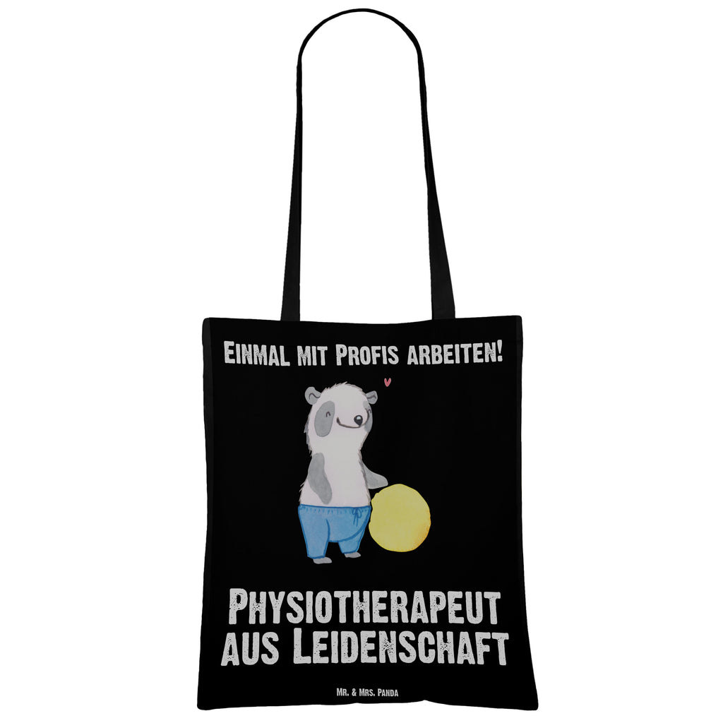 Tragetasche Physiotherapeut aus Leidenschaft Beuteltasche, Beutel, Einkaufstasche, Jutebeutel, Stoffbeutel, Tasche, Shopper, Umhängetasche, Strandtasche, Schultertasche, Stofftasche, Tragetasche, Badetasche, Jutetasche, Einkaufstüte, Laptoptasche, Beruf, Ausbildung, Jubiläum, Abschied, Rente, Kollege, Kollegin, Geschenk, Schenken, Arbeitskollege, Mitarbeiter, Firma, Danke, Dankeschön