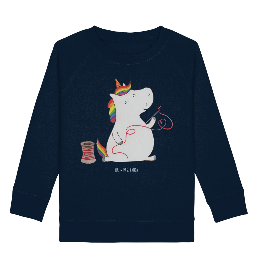 Organic Kinder Pullover Einhorn Näherin Kinder Pullover, Kinder Sweatshirt, Jungen, Mädchen, Einhorn, Einhörner, Einhorn Deko, Pegasus, Unicorn, Näherin, nähen, Freundin, Häkeln, Stricken, basteln, Nähzimmer