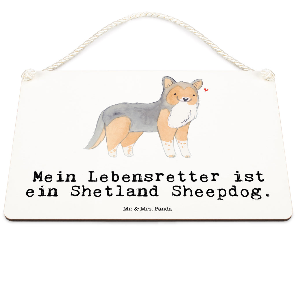 Deko Schild Shetland Sheepdog Lebensretter Dekoschild, Deko Schild, Schild, Tür Schild, Türschild, Holzschild, Wandschild, Wanddeko, Hund, Hunderasse, Rassehund, Hundebesitzer, Geschenk, Tierfreund, Schenken, Welpe, Shetland Sheepdog, Sheltie