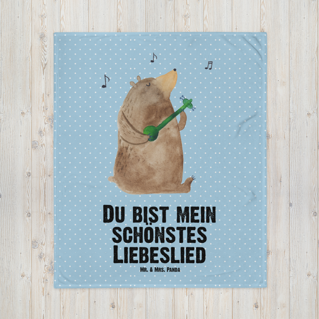 Babydecke Bär Lied Babydecke, Babygeschenk, Geschenk Geburt, Babyecke Kuscheldecke, Krabbeldecke, Bär, Teddy, Teddybär, Bärchen, Bear, Liebeslied, Lied, Song, Valentinstag, Valentine, Geschenk, Partner, Liebe, Freundin, Frau, Herz, Spruch