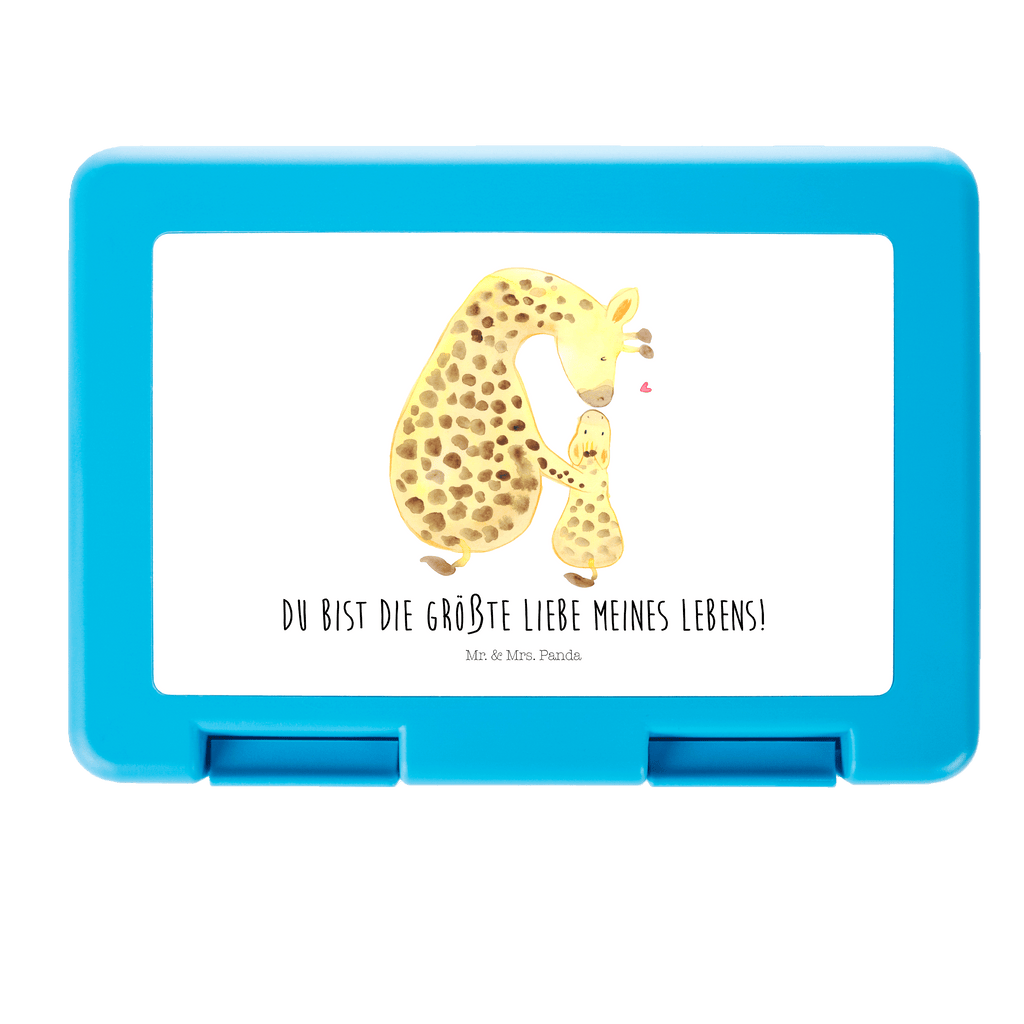 Brotdose Giraffe Kind Brotbox, Snackbox, Lunch box, Butterbrotdose, Brotzeitbox, Afrika, Wildtiere, Giraffe, Kind, Mutter, Mama, Tochter, Sohn, Lieblingsmensch