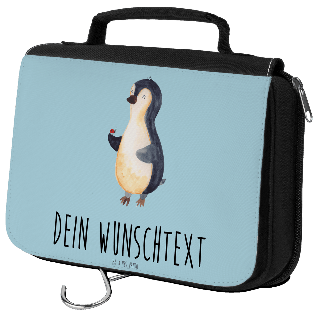 Personalisierter Kulturbeutel Pinguin Marienkäfer Personalisierter Kulturbeutel, Personalisierte Waschtasche, Personalisierte Kosmetiktasche, Damen, Herren, Personalisierte Aufbewahrungstasche, Personalisierte Schminktasche, Personalisierter Kosmetikbeutel, Personalisierter Organizer, Personalisierte Kulturtasche, Personalisierte Schminkutensil, Personalisierung, Wunschtext, Wunschname, Selbst bedrucken, Kulturbeutel mit Namen, Pinguin, Pinguine, Marienkäfer, Liebe, Wunder, Glück, Freude, Lebensfreude