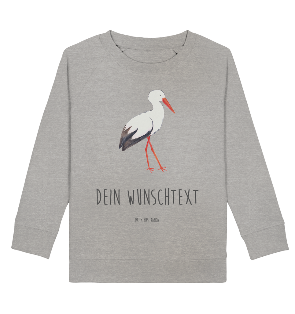 Personalisierter Kinder Pullover Storch Personalisierter Kinder Pullover, Personalisiertes Kinder Sweatshirt, Jungen, Mädchen, Tiermotive, Gute Laune, lustige Sprüche, Tiere, Storch, Störche, Schwangerschaft, Geburt, Mutter, Mütter, Mutter werden, Schwanger, Babybauch, Baby