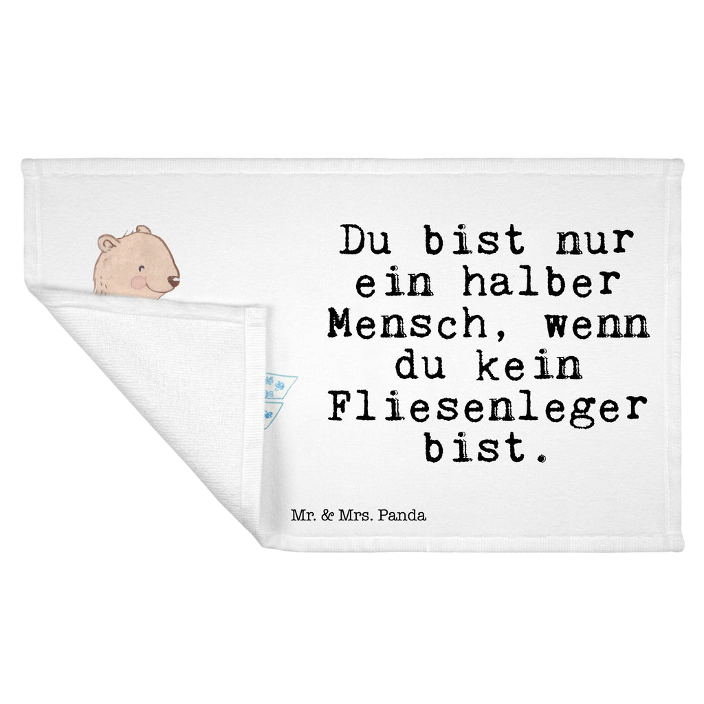 Handtuch Fliesenleger mit Herz Gästetuch, Reisehandtuch, Sport Handtuch, Frottier, Kinder Handtuch, Beruf, Ausbildung, Jubiläum, Abschied, Rente, Kollege, Kollegin, Geschenk, Schenken, Arbeitskollege, Mitarbeiter, Firma, Danke, Dankeschön, Fliesenleger, Gesellenprüfung, Fliesenlegermeister, Fliesenlegerbetrieb, Fliesenfachhandel, Handwerk