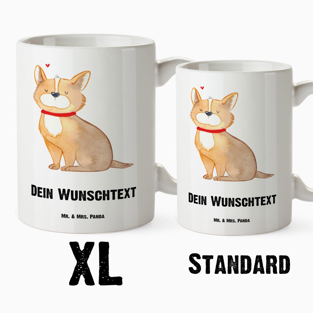 Personalisierte XL Tasse Hundeglück Personalisierte XL Tasse, Personalisierte Große Tasse, Personalisierte Grosse Kaffeetasse, PErsonalisierter XL Becher, XL Teetasse mit Namen, XL Becher mit Namen, spülmaschinenfest, Jumbo Tasse, Groß, Personalisiert, XL Tasse mit Namen, XL Namenstasse, Jumbo Namenstasse, Hund, Hundemotiv, Haustier, Hunderasse, Tierliebhaber, Hundebesitzer, Sprüche, Corgie, Hundeliebe, Spruch, Hundemama, Liebe