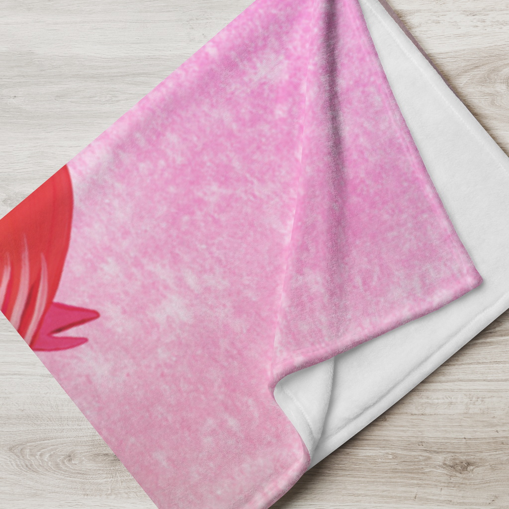 Babydecke Flamingo Yoga Babydecke, Babygeschenk, Geschenk Geburt, Babyecke Kuscheldecke, Krabbeldecke, Flamingo, Vogel, Yoga, Namaste, Achtsamkeit, Yoga-Übung, Entspannung, Ärger, Aufregen, Tiefenentspannung