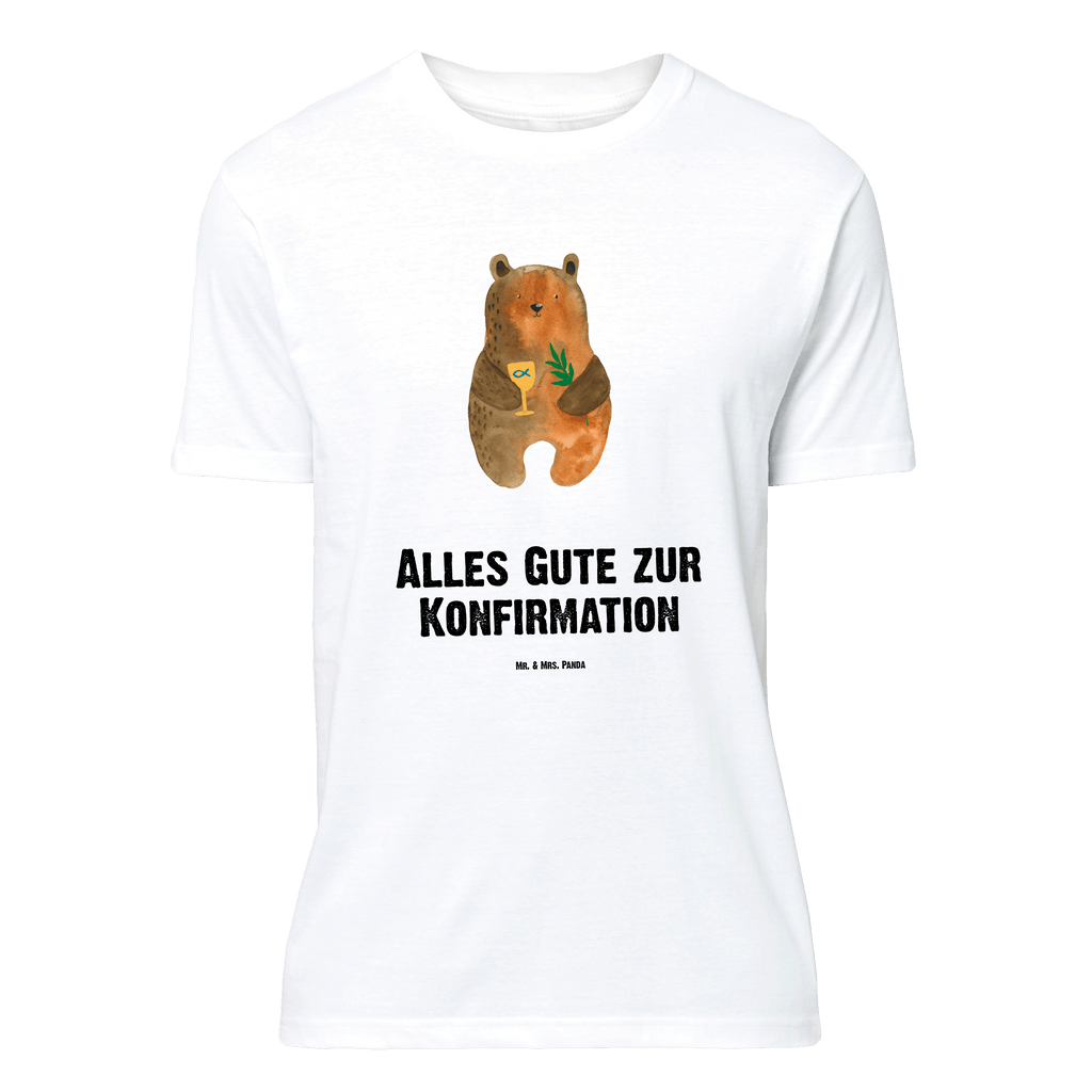 T-Shirt Standard Konfirmation-Bär T-Shirt, Shirt, Tshirt, Lustiges T-Shirt, T-Shirt mit Spruch, Party, Junggesellenabschied, Jubiläum, Geburstag, Herrn, Damen, Männer, Frauen, Schlafshirt, Nachthemd, Sprüche, Bär, Teddy, Teddybär, Konfirmation, Kirche, evangelisch, Gottesdienst