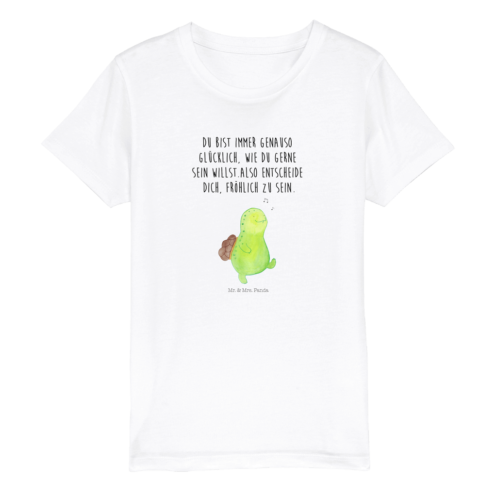 Organic Kinder T-Shirt Schildkröte Pfeifen Kinder T-Shirt, Kinder T-Shirt Mädchen, Kinder T-Shirt Jungen, Schildkröte, Schildi, Schildkröten, fröhlich, Glück, Motivation, Lebensfreude, Depression, Trennung, Neuanfang