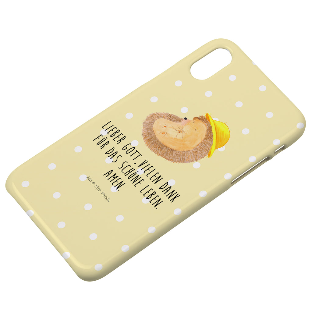 Handyhülle Igel Beten Handyhülle, Handycover, Cover, Handy, Hülle, Iphone 10, Iphone X, Tiermotive, Gute Laune, lustige Sprüche, Tiere, Igel, Igel mit Hut, Sonnenhut, Gott, Amen, beten, Leben, Dankbarkeit, Dankbar sein, dankbar, genießen