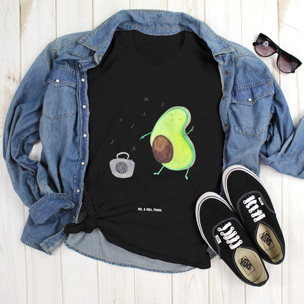 T-Shirt Standard Avocado tanzt T-Shirt, Shirt, Tshirt, Lustiges T-Shirt, T-Shirt mit Spruch, Party, Junggesellenabschied, Jubiläum, Geburstag, Herrn, Damen, Männer, Frauen, Schlafshirt, Nachthemd, Sprüche, Avocado, Veggie, Vegan, Gesund