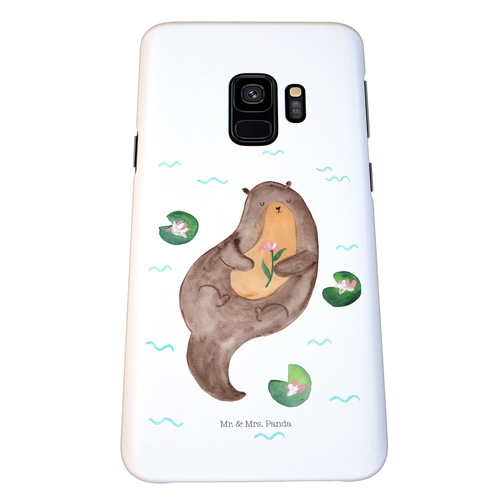 Handyhülle Otter Seerose Iphone XR Handyhülle, Iphone XR, Handyhülle, Premium Kunststoff, Otter, Fischotter, Seeotter, Otter Seeotter See Otter