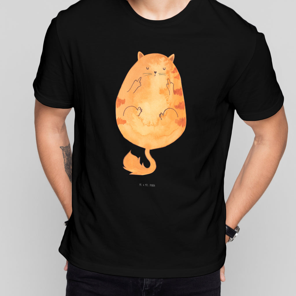 T-Shirt Standard Katze Frühaufsteher T-Shirt, Shirt, Tshirt, Lustiges T-Shirt, T-Shirt mit Spruch, Party, Junggesellenabschied, Jubiläum, Geburstag, Herrn, Damen, Männer, Frauen, Schlafshirt, Nachthemd, Sprüche, Katze, Katzenmotiv, Katzenfan, Katzendeko, Katzenfreund, Katzenliebhaber, Katzenprodukte, Katzenartikel, Katzenaccessoires, Katzensouvenirs, Katzenliebhaberprodukte, Katzenmotive, Der frühe Vogel kann mich mal, Morgenmuffel, Frühaufsteher, Kaffee, Katzen, Kater, Mietze