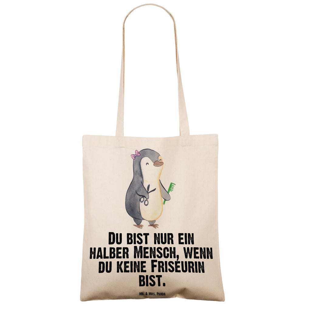 Tragetasche Friseurin mit Herz Beuteltasche, Beutel, Einkaufstasche, Jutebeutel, Stoffbeutel, Tasche, Shopper, Umhängetasche, Strandtasche, Schultertasche, Stofftasche, Tragetasche, Badetasche, Jutetasche, Einkaufstüte, Laptoptasche, Beruf, Ausbildung, Jubiläum, Abschied, Rente, Kollege, Kollegin, Geschenk, Schenken, Arbeitskollege, Mitarbeiter, Firma, Danke, Dankeschön, Frisörin, Haarstylistin, Frisörbesuch, Friseursalon, Eröffnung Friseur