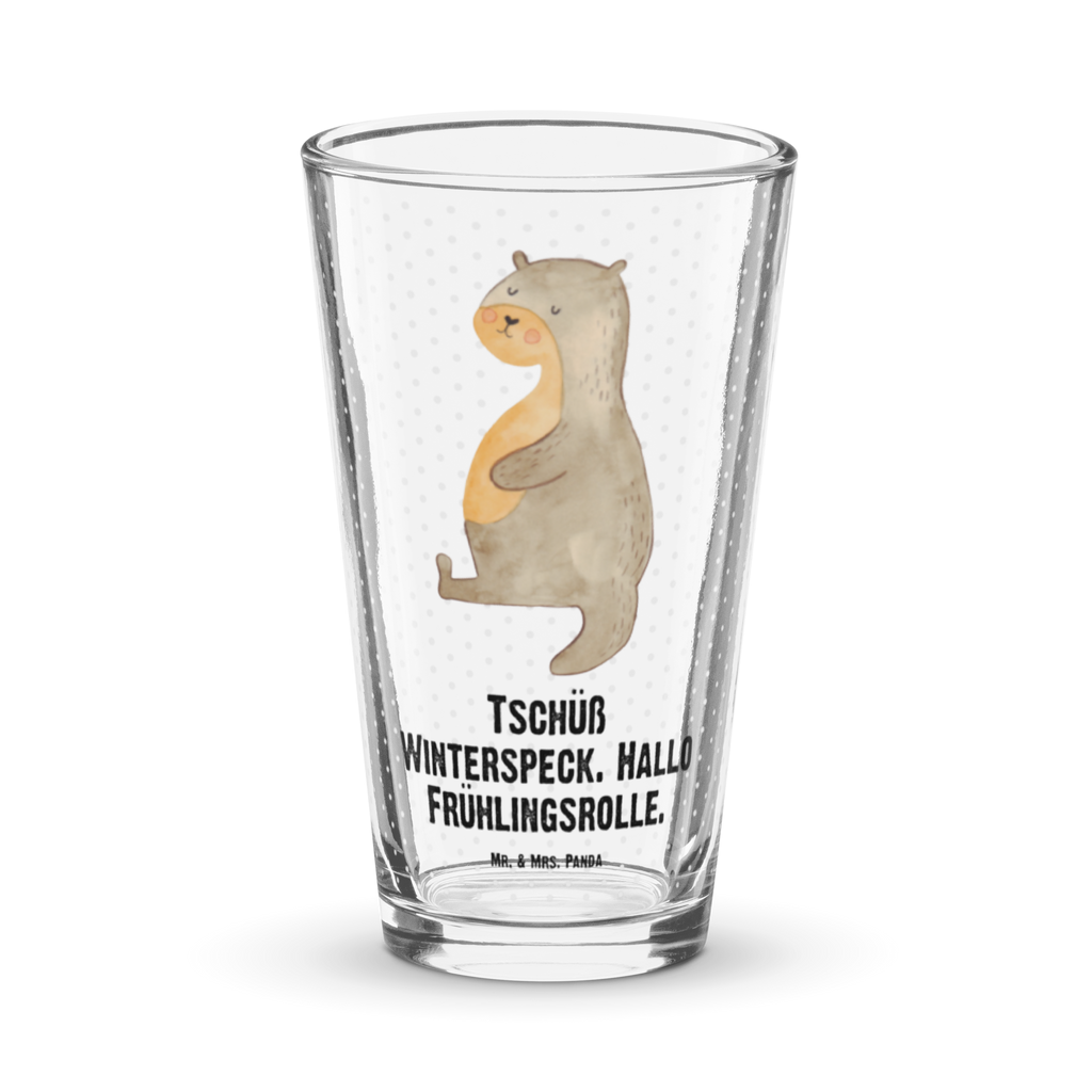 Premium Trinkglas Otter Bauch Trinkglas, Glas, Pint Glas, Bierglas, Cocktail Glas, Wasserglas, Otter, Fischotter, Seeotter, Otter Seeotter See Otter