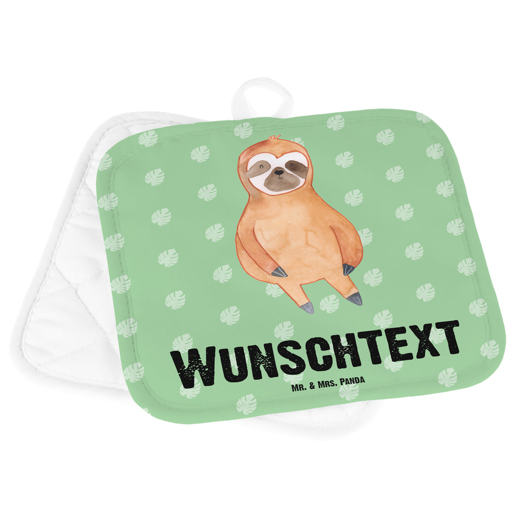 Personalisierte Topflappen Faultier Zufrieden Topflappen personalisiert, Personalisierte Topfuntersetzer, Personalisierter Ofenhandschuh, Topflappen Set personalisiert, Topflappen mit Namen, Namensaufdruck, Faultier, Faultier Geschenk, Faultier Deko, Faultiere, faul, Lieblingstier, Pause, relaxen, Glück, glücklich, zufrieden, happy, Zufriedenheit, Gelassenheit, Ruhe, Frieden