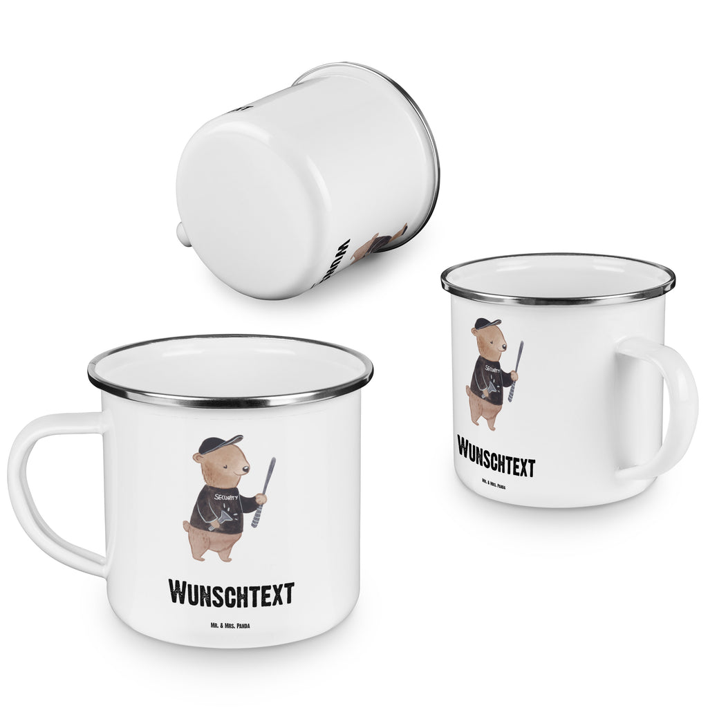 Personalisierte Emaille Tasse Personenschützer mit Herz Emaille Tasse personalisiert, Emaille Tasse mit Namen, Campingtasse personalisiert, Namenstasse, Campingtasse bedrucken, Campinggeschirr personalsisert, tasse mit namen, personalisierte tassen, personalisierte tasse, tasse selbst gestalten, tasse bedrucken, tassen bedrucken, Beruf, Ausbildung, Jubiläum, Abschied, Rente, Kollege, Kollegin, Geschenk, Schenken, Arbeitskollege, Mitarbeiter, Firma, Danke, Dankeschön, Bodyguard, Personenschützer