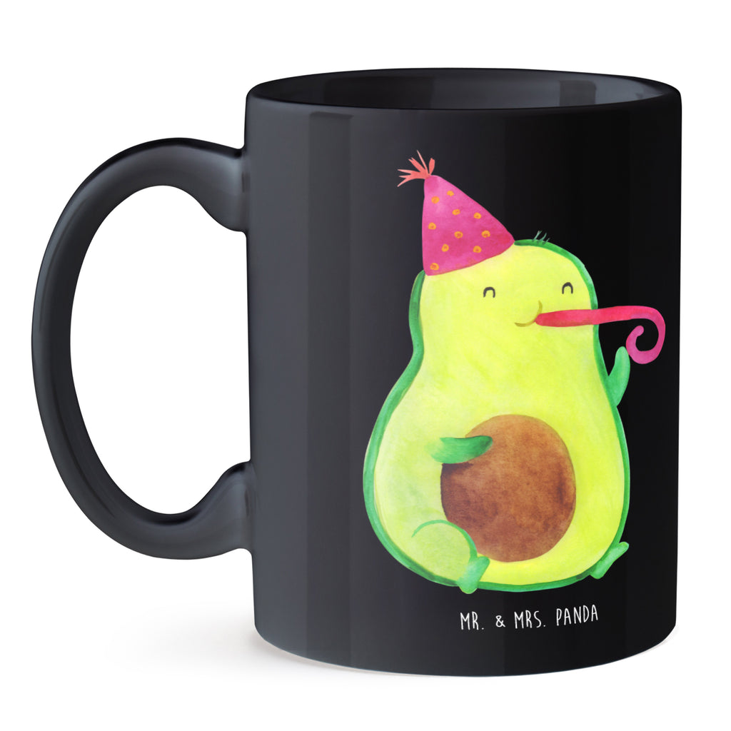 Tasse Avocado Feier Tasse, Kaffeetasse, Teetasse, Becher, Kaffeebecher, Teebecher, Keramiktasse, Porzellantasse, Büro Tasse, Geschenk Tasse, Tasse Sprüche, Tasse Motive, Kaffeetassen, Tasse bedrucken, Designer Tasse, Cappuccino Tassen, Schöne Teetassen, Avocado, Veggie, Vegan, Gesund, Party, Feierlichkeit, Feier, Fete, Geburtstag, Gute Laune, Tröte