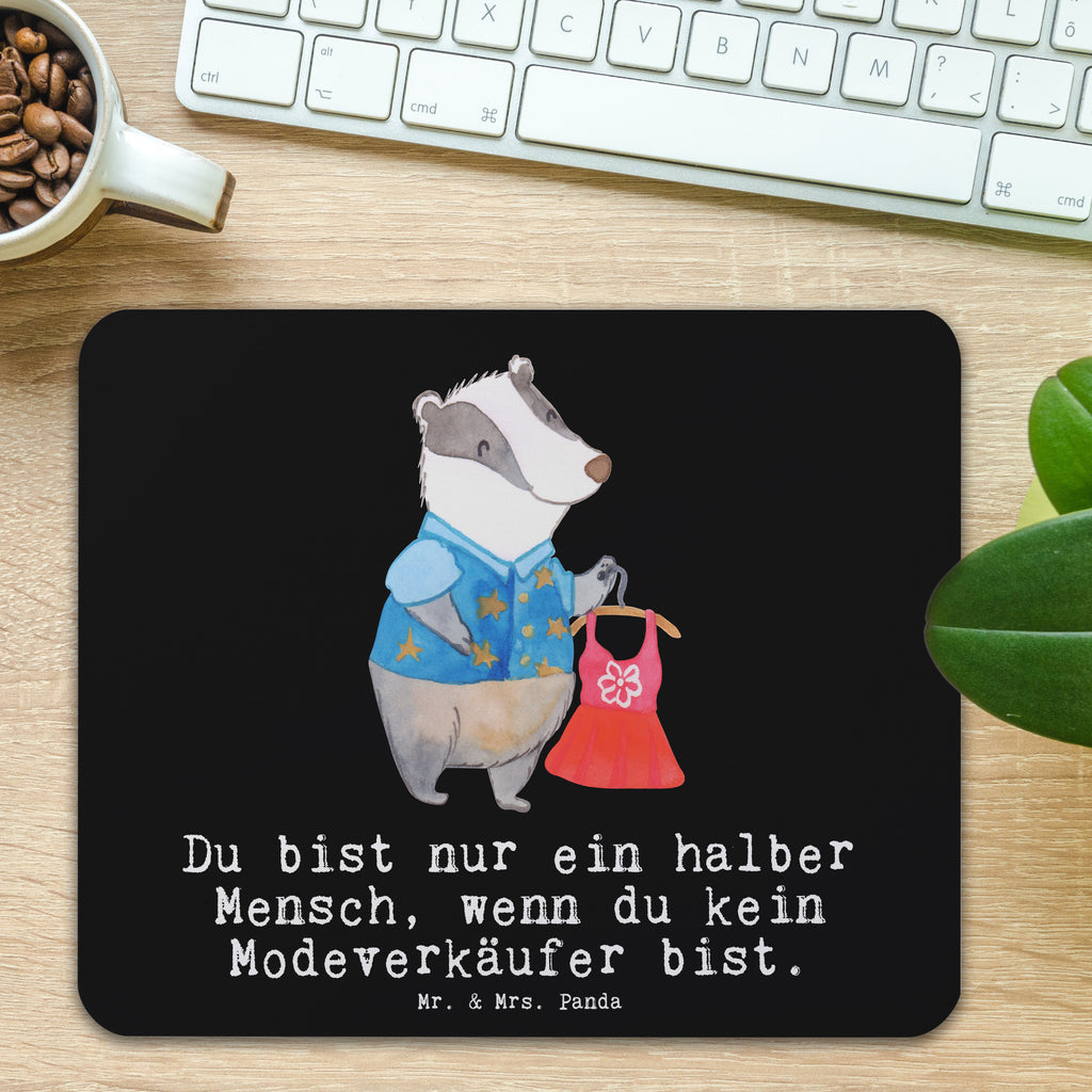 Mauspad Modeverkäufer mit Herz Mousepad, Computer zubehör, Büroausstattung, PC Zubehör, Arbeitszimmer, Mauspad, Einzigartiges Mauspad, Designer Mauspad, Mausunterlage, Mauspad Büro, Beruf, Ausbildung, Jubiläum, Abschied, Rente, Kollege, Kollegin, Geschenk, Schenken, Arbeitskollege, Mitarbeiter, Firma, Danke, Dankeschön, Modeverkäufer, Verkäufer, Fashion Store