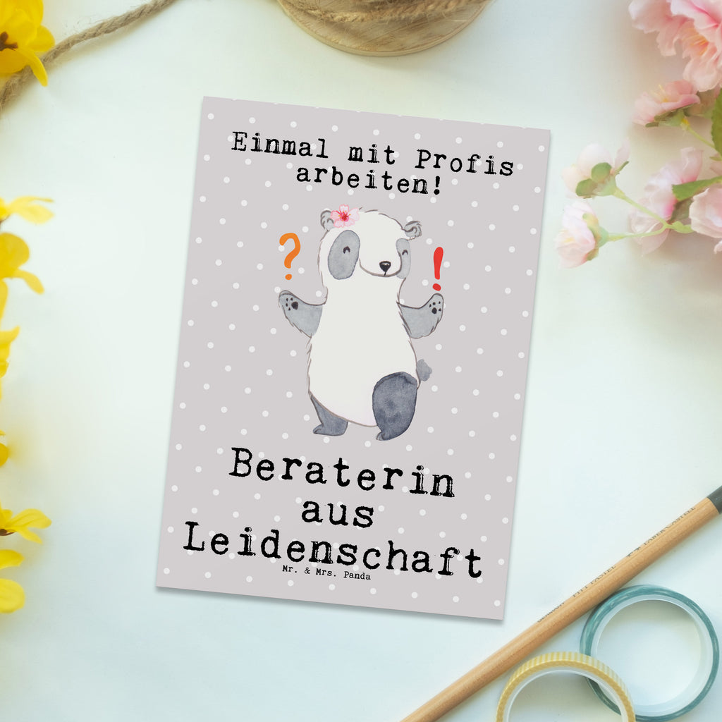 Postkarte Beraterin aus Leidenschaft Postkarte, Karte, Geschenkkarte, Grußkarte, Einladung, Ansichtskarte, Geburtstagskarte, Einladungskarte, Dankeskarte, Ansichtskarten, Einladung Geburtstag, Einladungskarten Geburtstag, Beruf, Ausbildung, Jubiläum, Abschied, Rente, Kollege, Kollegin, Geschenk, Schenken, Arbeitskollege, Mitarbeiter, Firma, Danke, Dankeschön, Beraterin, Finanzberaterin, IT Beratung, Beratungsbüro, Eröffnung