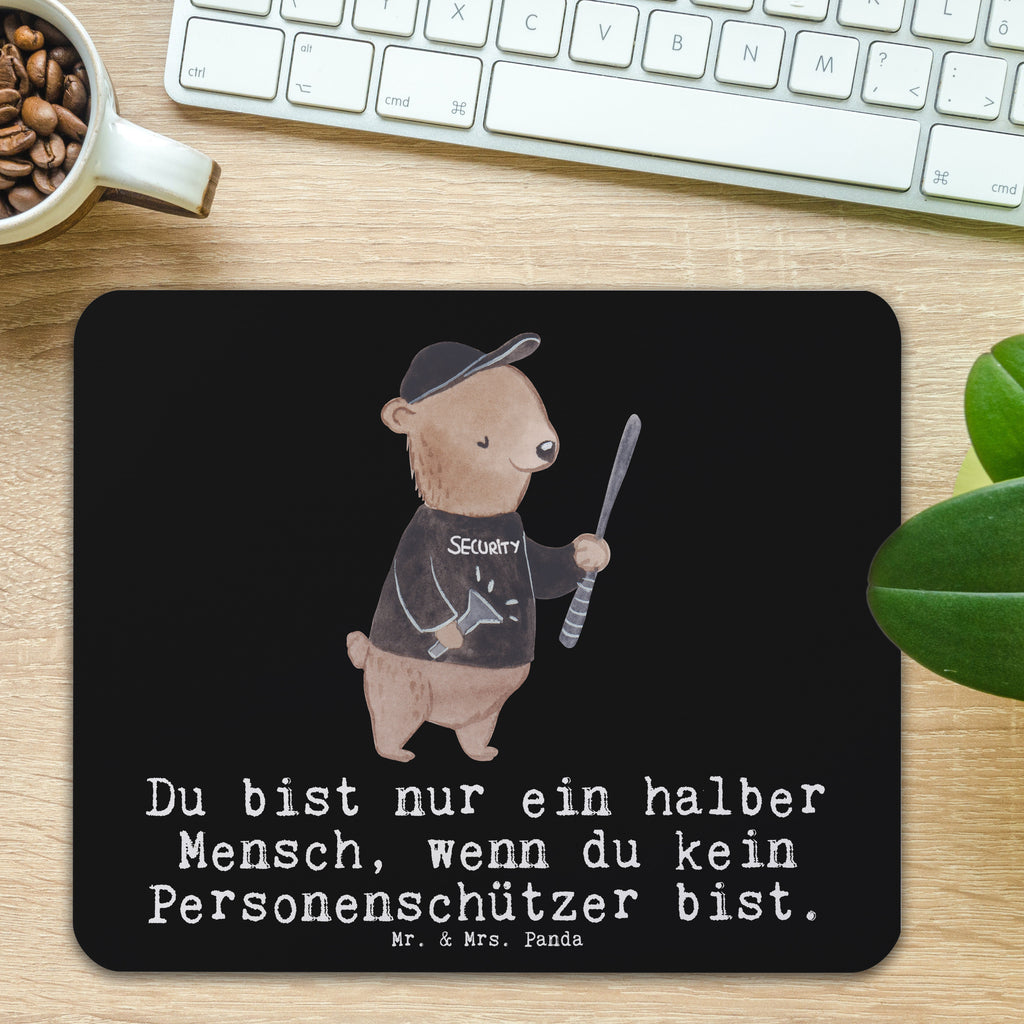 Mauspad Personenschützer mit Herz Mousepad, Computer zubehör, Büroausstattung, PC Zubehör, Arbeitszimmer, Mauspad, Einzigartiges Mauspad, Designer Mauspad, Mausunterlage, Mauspad Büro, Beruf, Ausbildung, Jubiläum, Abschied, Rente, Kollege, Kollegin, Geschenk, Schenken, Arbeitskollege, Mitarbeiter, Firma, Danke, Dankeschön, Bodyguard, Personenschützer