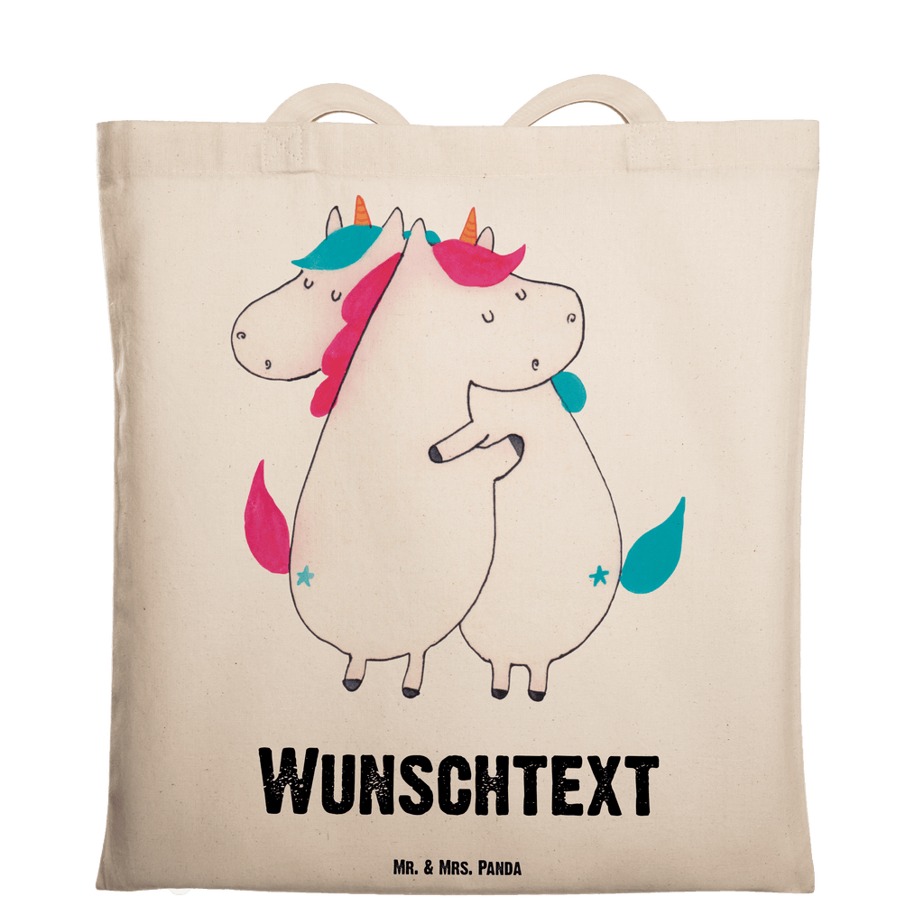 Personalisierte Tragetasche Einhörner Umarmen Personalisierte Beuteltasche, Personalisierter Beutel, Personalisierte Einkaufstasche, Personalisierter Jutebeutel, Personalisierter Stoffbeutel, Tragetasche mit Namen, Einkaufstasche mit Namen, Stoffbeutel mit Namen, Personalisierte Tasche, Personalisierte Jutetasche, Personalisierte Kindergartentasche, Einhorn, Einhörner, Einhorn Deko, Pegasus, Unicorn, Freundinnen, Freundin, BFF, Schwester, Schwestern, Familie, Geschwister, Sister, Liebe