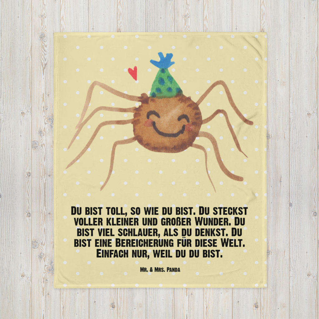 Kuscheldecke Spinne Agathe Party Decke, Wohndecke, Tagesdecke, Wolldecke, Sofadecke, Spinne Agathe, Spinne, Agathe, Videos, Merchandise, Selbstliebe, Wunder, Motivation, Glück