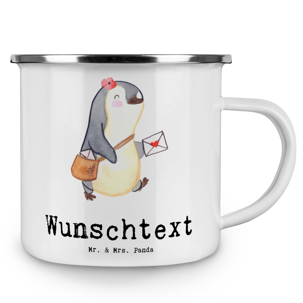 Personalisierte Emaille Tasse Postbotin mit Herz Emaille Tasse personalisiert, Emaille Tasse mit Namen, Campingtasse personalisiert, Namenstasse, Campingtasse bedrucken, Campinggeschirr personalsisert, tasse mit namen, personalisierte tassen, personalisierte tasse, tasse selbst gestalten, tasse bedrucken, tassen bedrucken, Beruf, Ausbildung, Jubiläum, Abschied, Rente, Kollege, Kollegin, Geschenk, Schenken, Arbeitskollege, Mitarbeiter, Firma, Danke, Dankeschön, Postbotin, Briefzustellerin, Briefträgerin, Postlerin