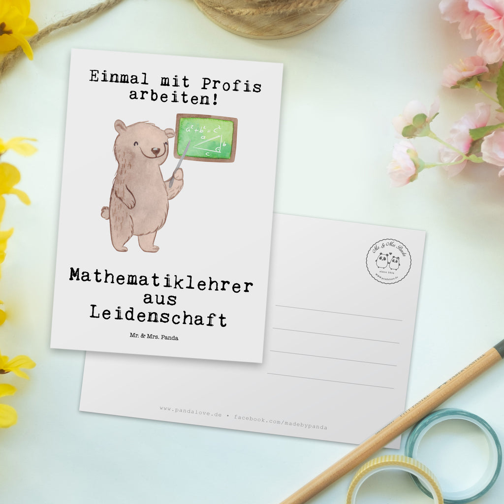 Postkarte Mathematiklehrer aus Leidenschaft Postkarte, Karte, Geschenkkarte, Grußkarte, Einladung, Ansichtskarte, Geburtstagskarte, Einladungskarte, Dankeskarte, Ansichtskarten, Einladung Geburtstag, Einladungskarten Geburtstag, Beruf, Ausbildung, Jubiläum, Abschied, Rente, Kollege, Kollegin, Geschenk, Schenken, Arbeitskollege, Mitarbeiter, Firma, Danke, Dankeschön, Mathematiklehrer, Lehramtstudent, Referendariat, Mathelehrer, Matheunterricht