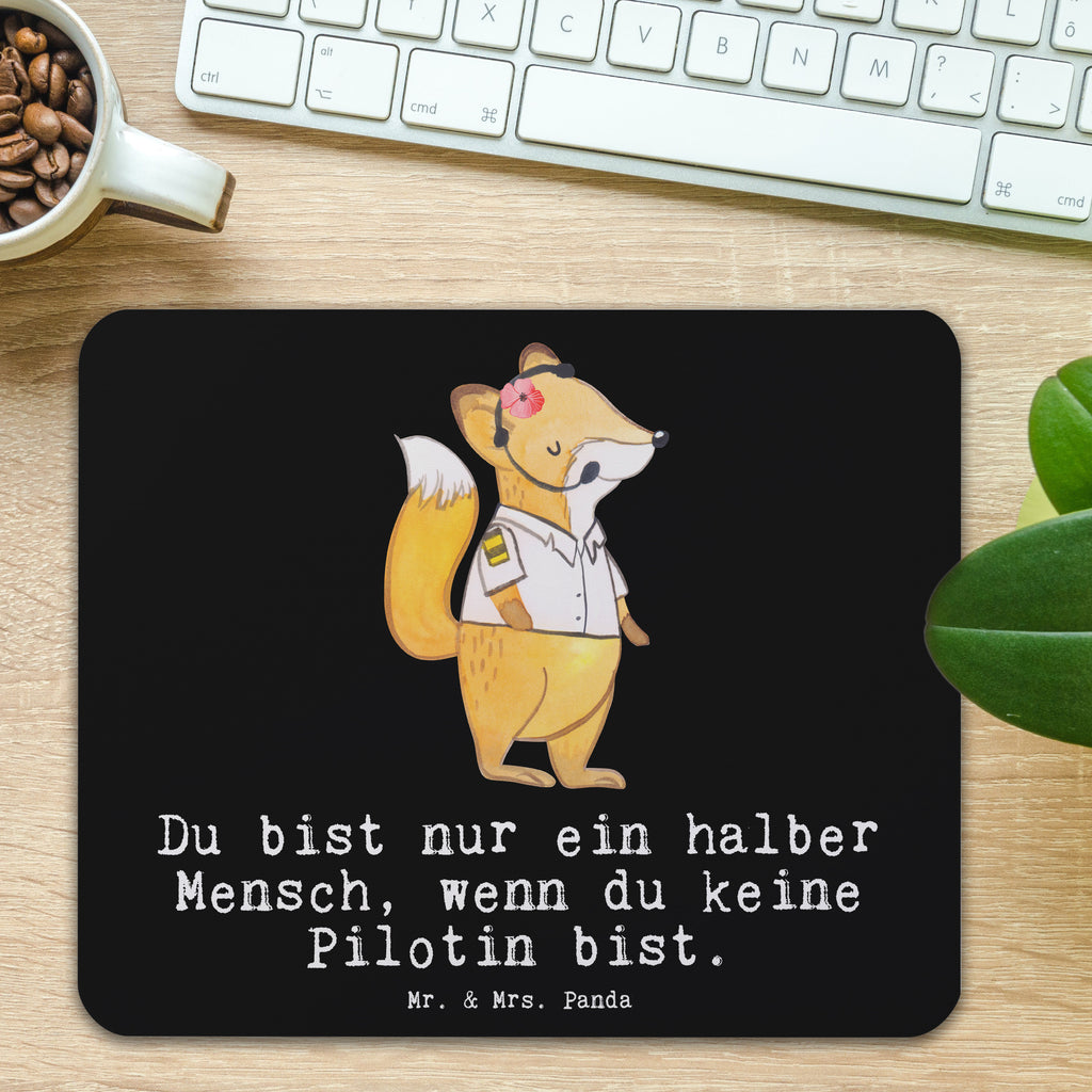 Mauspad Pilotin mit Herz Mousepad, Computer zubehör, Büroausstattung, PC Zubehör, Arbeitszimmer, Mauspad, Einzigartiges Mauspad, Designer Mauspad, Mausunterlage, Mauspad Büro, Beruf, Ausbildung, Jubiläum, Abschied, Rente, Kollege, Kollegin, Geschenk, Schenken, Arbeitskollege, Mitarbeiter, Firma, Danke, Dankeschön, Pilotin, Flugkapitänin, Cockpit, Flugzeug