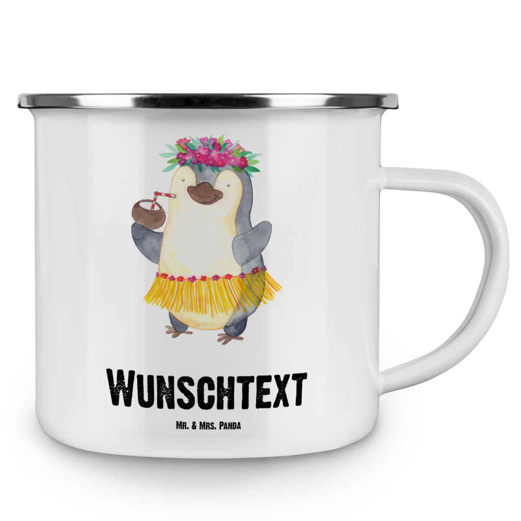 Personalisierte Emaille Tasse Pinguin Kokosnuss Emaille Tasse personalisiert, Emaille Tasse mit Namen, Campingtasse personalisiert, Namenstasse, Campingtasse bedrucken, Campinggeschirr personalsisert, tasse mit namen, personalisierte tassen, personalisierte tasse, tasse selbst gestalten, tasse bedrucken, tassen bedrucken, Pinguin, Aloha, Hawaii, Urlaub, Kokosnuss, Pinguine