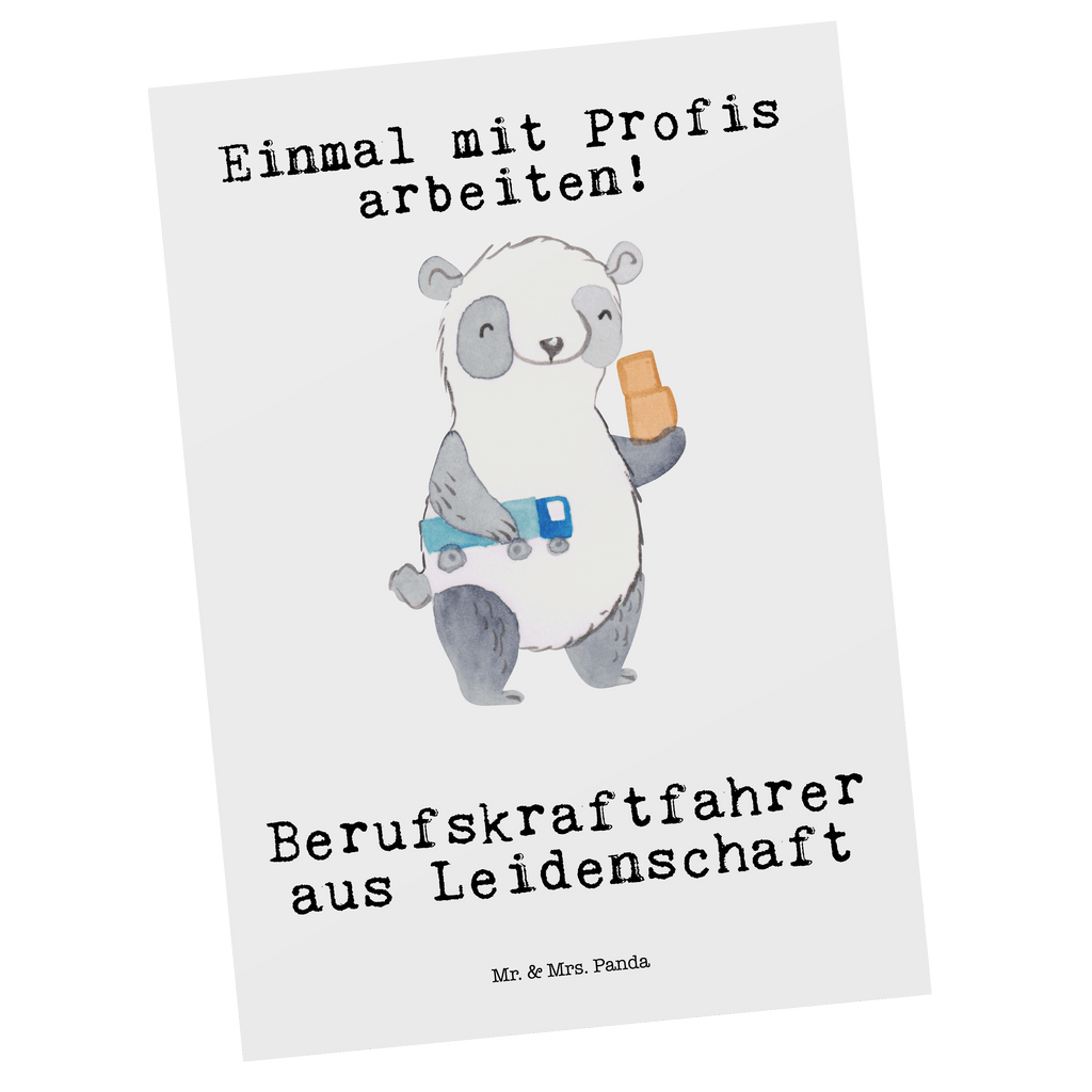 Postkarte Berufskraftfahrer aus Leidenschaft Postkarte, Karte, Geschenkkarte, Grußkarte, Einladung, Ansichtskarte, Geburtstagskarte, Einladungskarte, Dankeskarte, Ansichtskarten, Einladung Geburtstag, Einladungskarten Geburtstag, Beruf, Ausbildung, Jubiläum, Abschied, Rente, Kollege, Kollegin, Geschenk, Schenken, Arbeitskollege, Mitarbeiter, Firma, Danke, Dankeschön