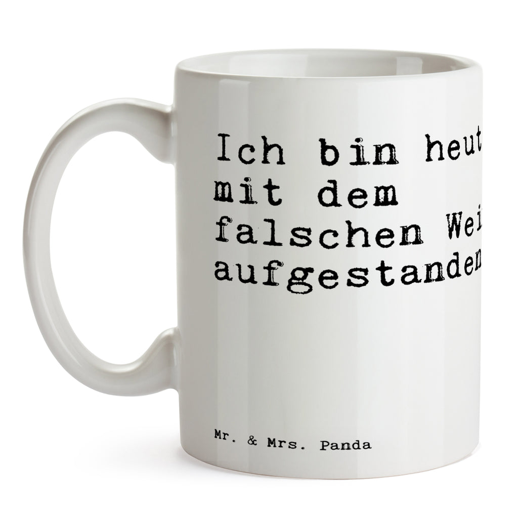 Tasse Sprüche und Zitate Ich bin heute mit dem falschen Wein aufgestanden. Tasse, Kaffeetasse, Teetasse, Becher, Kaffeebecher, Teebecher, Keramiktasse, Porzellantasse, Büro Tasse, Geschenk Tasse, Tasse Sprüche, Tasse Motive, Kaffeetassen, Tasse bedrucken, Designer Tasse, Cappuccino Tassen, Schöne Teetassen, Spruch, Sprüche, lustige Sprüche, Weisheiten, Zitate, Spruch Geschenke, Spruch Sprüche Weisheiten Zitate Lustig Weisheit Worte