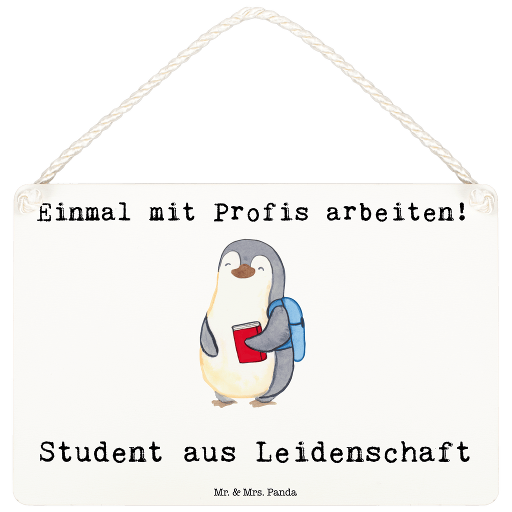 Deko Schild Student aus Leidenschaft Dekoschild, Deko Schild, Schild, Tür Schild, Türschild, Holzschild, Wandschild, Wanddeko, Beruf, Ausbildung, Jubiläum, Abschied, Rente, Kollege, Kollegin, Geschenk, Schenken, Arbeitskollege, Mitarbeiter, Firma, Danke, Dankeschön