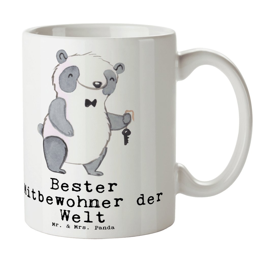 Tasse Panda Bester Mitbewohner der Welt Tasse, Kaffeetasse, Teetasse, Becher, Kaffeebecher, Teebecher, Keramiktasse, Porzellantasse, Büro Tasse, Geschenk Tasse, Tasse Sprüche, Tasse Motive, Kaffeetassen, Tasse bedrucken, Designer Tasse, Cappuccino Tassen, Schöne Teetassen, für, Dankeschön, Geschenk, Schenken, Geburtstag, Geburtstagsgeschenk, Geschenkidee, Danke, Bedanken, Mitbringsel, Freude machen, Geschenktipp, Mitbewohner, WG, Zimmernachbar, Wohngemeinschaft, WG-Bewohner, Zimmerkollege, Zimmergenosse, Stubenkamerad