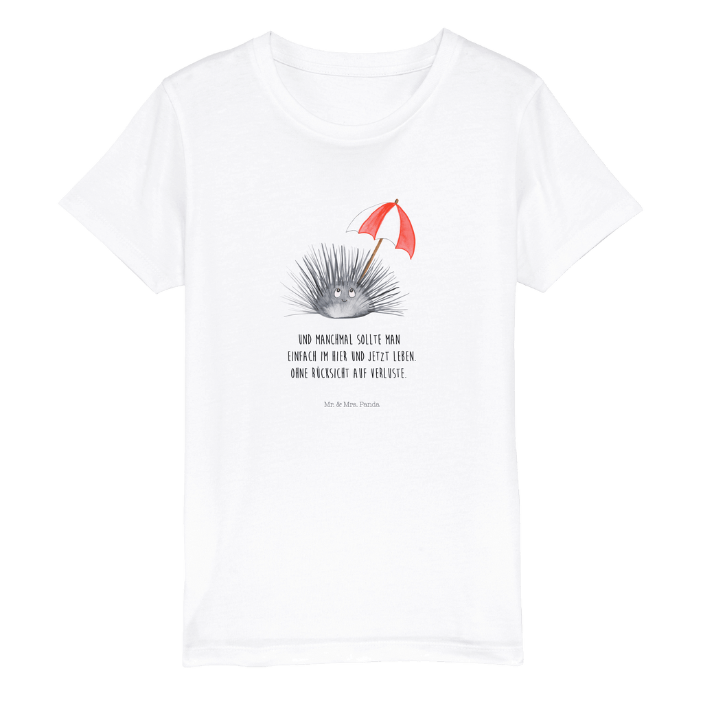 Organic Kinder T-Shirt Seeigel Kinder T-Shirt, Kinder T-Shirt Mädchen, Kinder T-Shirt Jungen, Meerestiere, Meer, Urlaub, Seeigel, Achtsamkeit, Selbstakzeptanz, Selbstliebe, Hier und Jetzt, Leben, Lebe