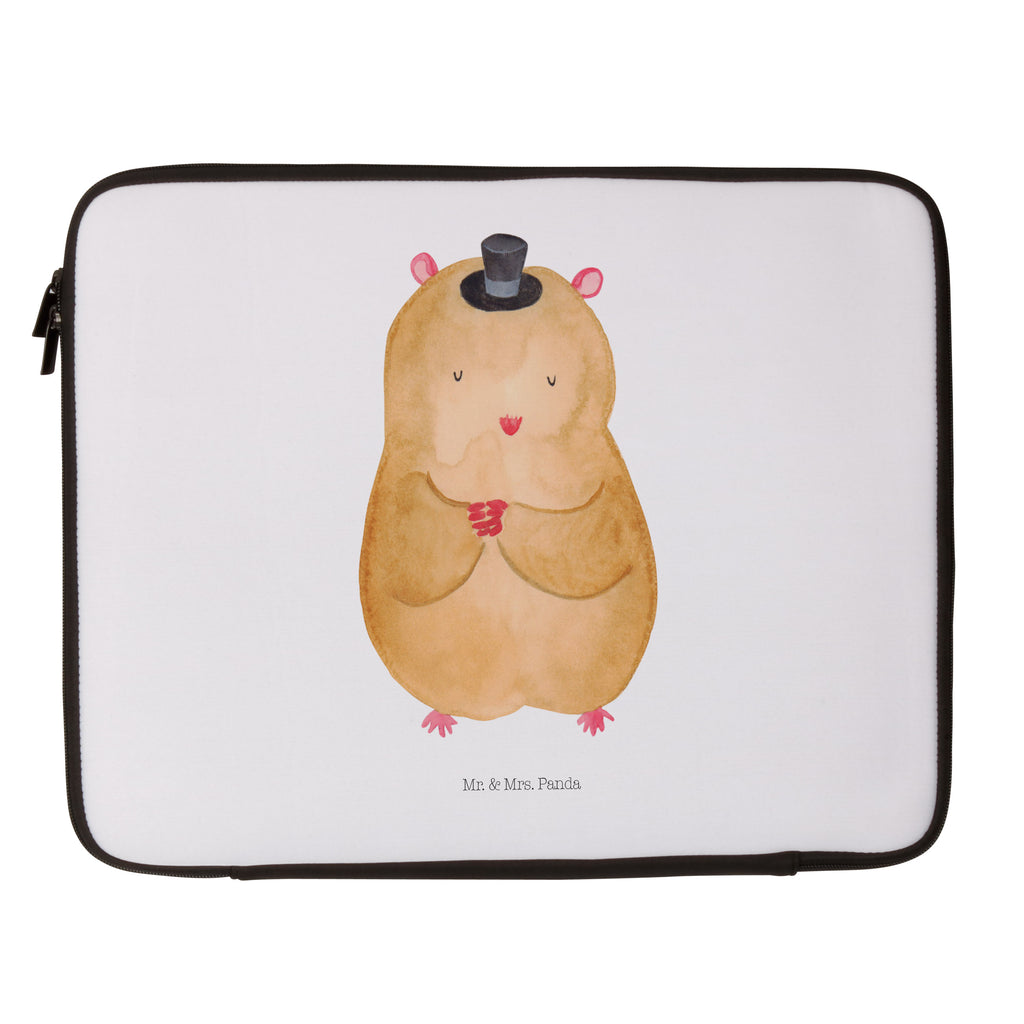 Notebook Tasche Hamster mit Hut Notebook Tasche, Laptop, Computertasche, Tasche, Notebook-Tasche, Notebook-Reisehülle, Notebook Schutz, Tiermotive, Gute Laune, lustige Sprüche, Tiere, Hamster, Hut, Magier, Zylinder, Zwerghamster, Zauberer