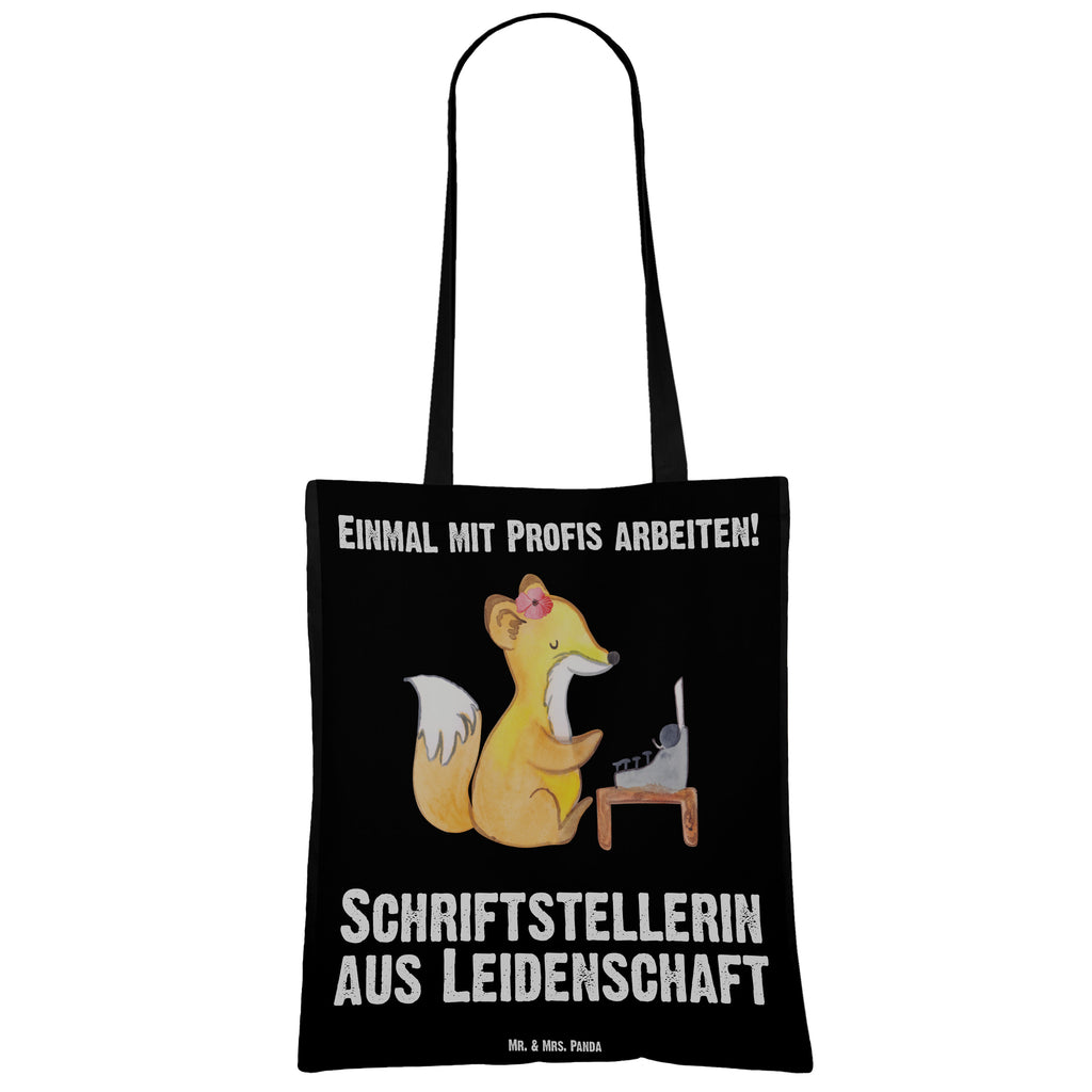 Tragetasche Schriftstellerin aus Leidenschaft Beuteltasche, Beutel, Einkaufstasche, Jutebeutel, Stoffbeutel, Tasche, Shopper, Umhängetasche, Strandtasche, Schultertasche, Stofftasche, Tragetasche, Badetasche, Jutetasche, Einkaufstüte, Laptoptasche, Beruf, Ausbildung, Jubiläum, Abschied, Rente, Kollege, Kollegin, Geschenk, Schenken, Arbeitskollege, Mitarbeiter, Firma, Danke, Dankeschön, Autorin, Buchveröffentlichung, Schriftstellerin, Verlag, Geschichtenschreiber, Hobbyautor