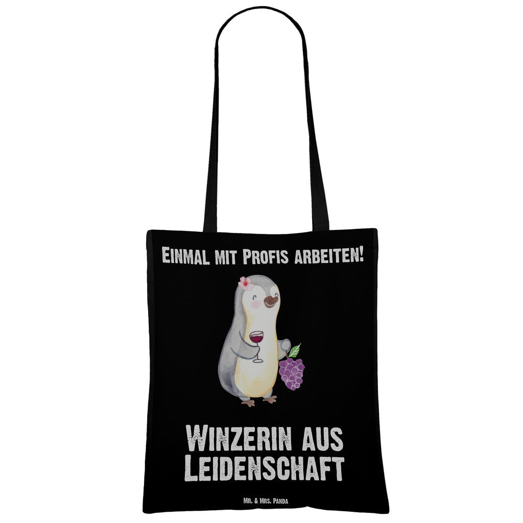 Tragetasche Winzerin aus Leidenschaft Beuteltasche, Beutel, Einkaufstasche, Jutebeutel, Stoffbeutel, Tasche, Shopper, Umhängetasche, Strandtasche, Schultertasche, Stofftasche, Tragetasche, Badetasche, Jutetasche, Einkaufstüte, Laptoptasche, Beruf, Ausbildung, Jubiläum, Abschied, Rente, Kollege, Kollegin, Geschenk, Schenken, Arbeitskollege, Mitarbeiter, Firma, Danke, Dankeschön