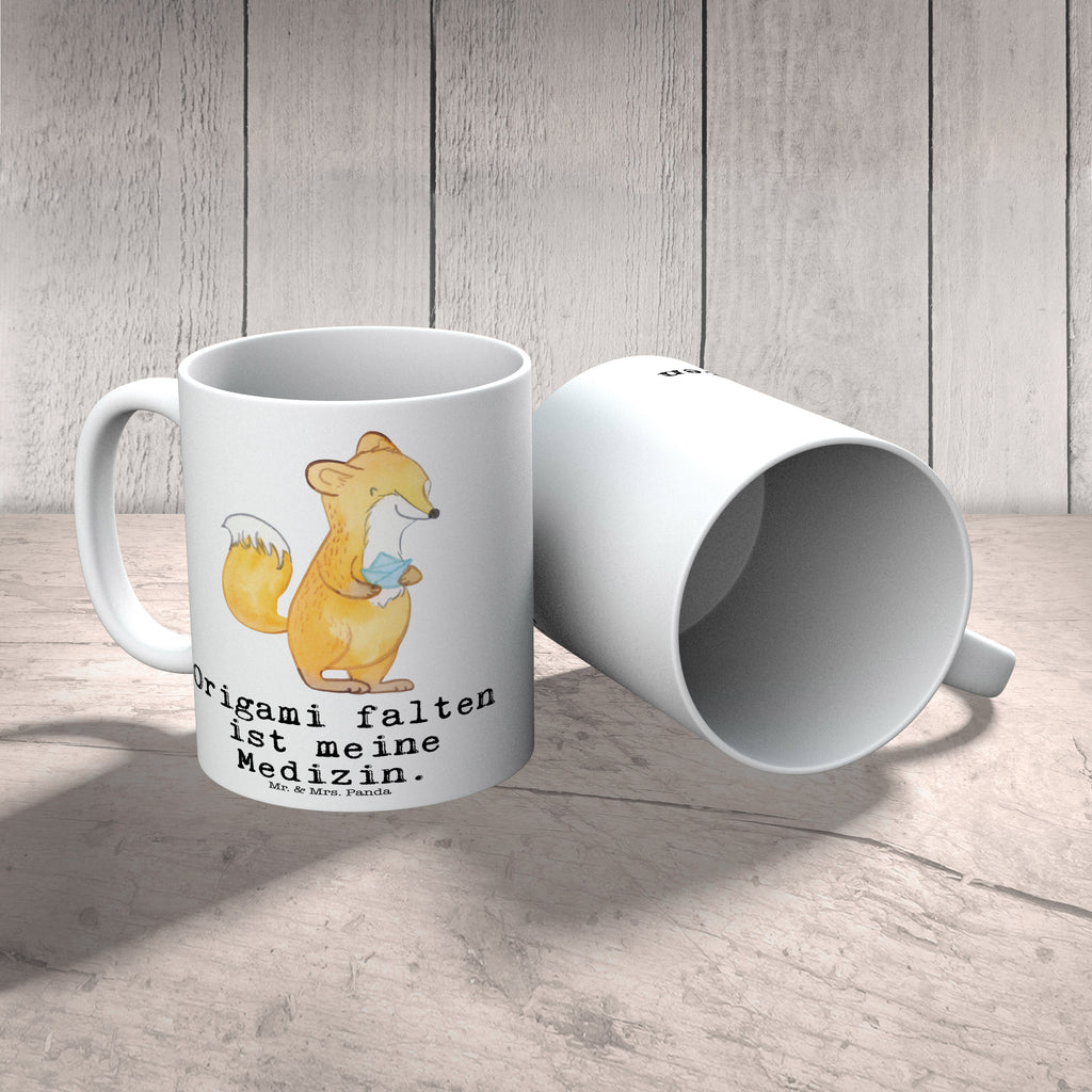 Tasse Fuchs Origami Tasse, Kaffeetasse, Teetasse, Becher, Kaffeebecher, Teebecher, Keramiktasse, Porzellantasse, Büro Tasse, Geschenk Tasse, Tasse Sprüche, Tasse Motive, Kaffeetassen, Tasse bedrucken, Designer Tasse, Cappuccino Tassen, Schöne Teetassen, Geschenk, Sport, Sportart, Hobby, Schenken, Danke, Dankeschön, Auszeichnung, Gewinn, Sportler, Origami, Papier Falten, Basteln, japanische Faltkunst, DIY