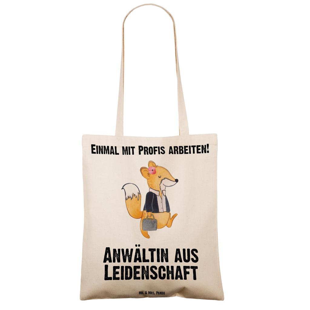 Tragetasche Anwältin aus Leidenschaft Beuteltasche, Beutel, Einkaufstasche, Jutebeutel, Stoffbeutel, Beruf, Ausbildung, Jubiläum, Abschied, Rente, Kollege, Kollegin, Geschenk, Schenken, Arbeitskollege, Mitarbeiter, Firma, Danke, Dankeschön, Anwältin, Juristin, Jurastudentin, Staatsexamen, Anwaltskanzlei