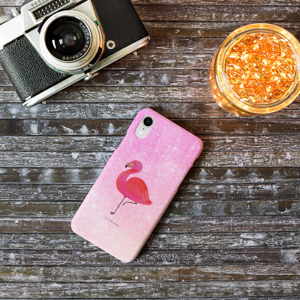 Handyhülle Flamingo Classic Handyhülle, Handycover, Cover, Handy, Hülle, Iphone 10, Iphone X, Flamingo, Einzigartig, Selbstliebe, Stolz, ich, für mich, Spruch, Freundin, Freundinnen, Außenseiter, Sohn, Tochter, Geschwister