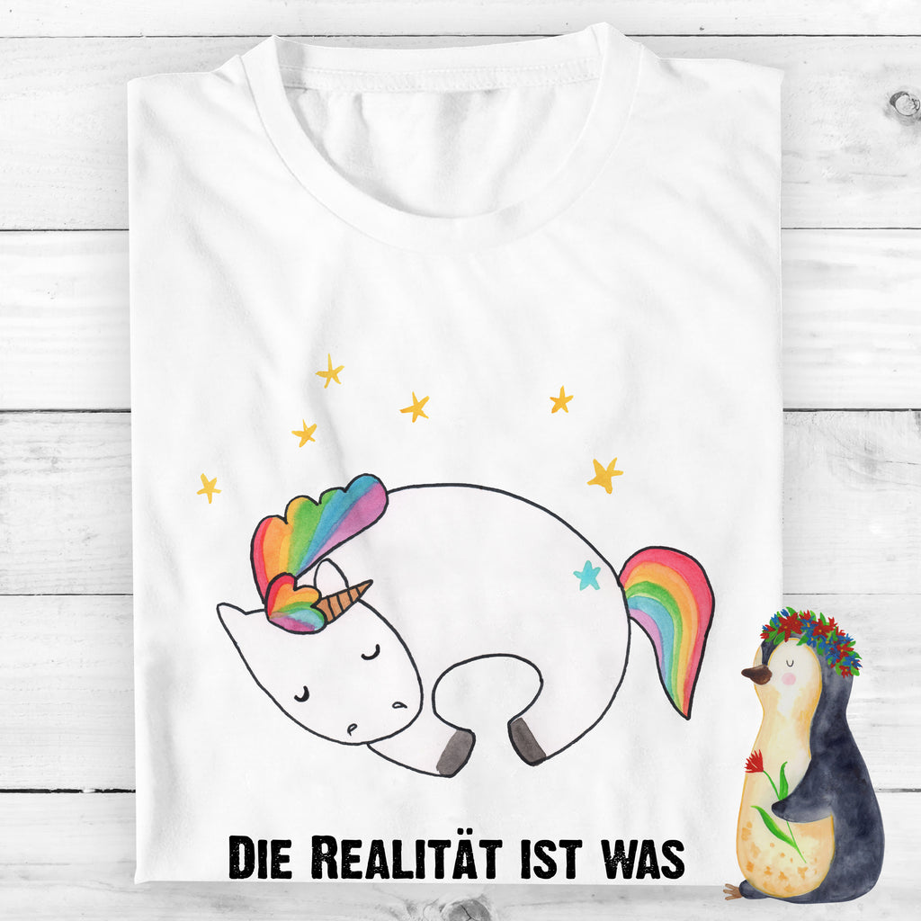 T-Shirt Standard Einhorn Nacht T-Shirt, Shirt, Tshirt, Lustiges T-Shirt, T-Shirt mit Spruch, Party, Junggesellenabschied, Jubiläum, Geburstag, Herrn, Damen, Männer, Frauen, Schlafshirt, Nachthemd, Sprüche, Einhorn, Einhörner, Einhorn Deko, Pegasus, Unicorn, Träume, Traum, unicorn, Realität, Menschen, Geschenk, Ruhe, Freundin