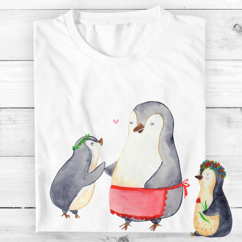 Personalisiertes T-Shirt Pinguin mit Kind T-Shirt Personalisiert, T-Shirt mit Namen, T-Shirt mit Aufruck, Männer, Frauen, Familie, Vatertag, Muttertag, Bruder, Schwester, Mama, Papa, Oma, Opa, Geschenk, Mami, Mutti, Mutter, Geburststag