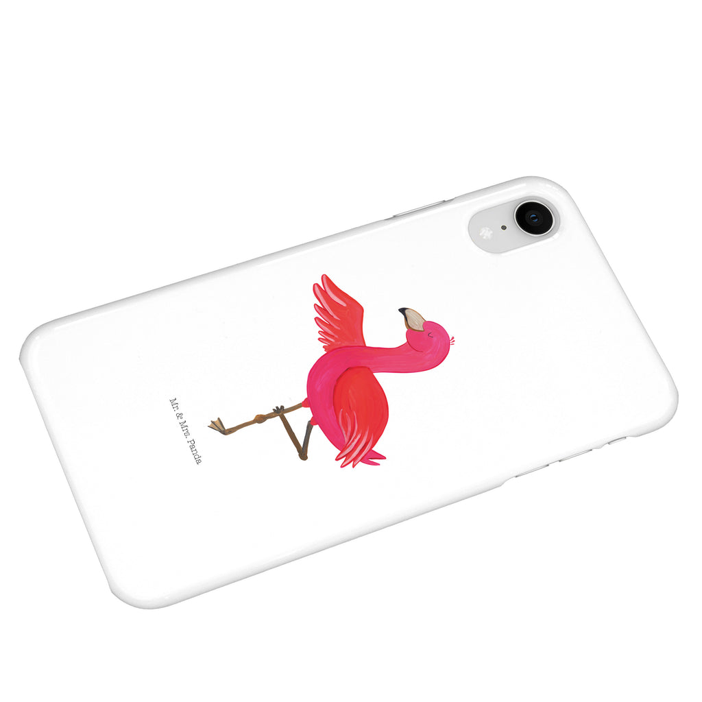 Handyhülle Flamingo Yoga Handyhülle, Handycover, Cover, Handy, Hülle, Iphone 10, Iphone X, Flamingo, Vogel, Yoga, Namaste, Achtsamkeit, Yoga-Übung, Entspannung, Ärger, Aufregen, Tiefenentspannung