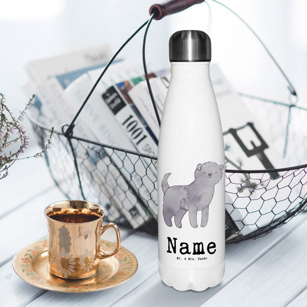 Personalisierte Thermosflasche Affenpincher Lebensretter Personalisierte Isolierflasche, Personalisierte Thermoflasche, Personalisierte Trinkflasche, Trinkflasche Mit Namen, Wunschname, Bedrucken, Namensflasche, Hund, Hunderasse, Rassehund, Hundebesitzer, Geschenk, Tierfreund, Schenken, Welpe, Affenpincher