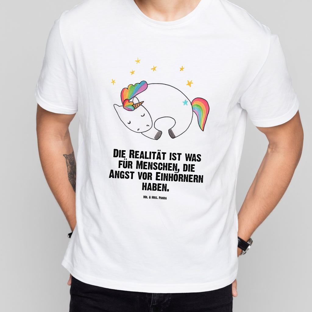 T-Shirt Standard Einhorn Nacht T-Shirt, Shirt, Tshirt, Lustiges T-Shirt, T-Shirt mit Spruch, Party, Junggesellenabschied, Jubiläum, Geburstag, Herrn, Damen, Männer, Frauen, Schlafshirt, Nachthemd, Sprüche, Einhorn, Einhörner, Einhorn Deko, Pegasus, Unicorn, Träume, Traum, unicorn, Realität, Menschen, Geschenk, Ruhe, Freundin