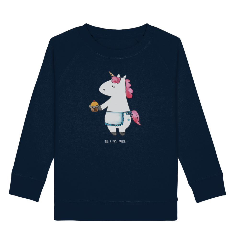 Organic Kinder Pullover Einhorn Muffin Kinder Pullover, Kinder Sweatshirt, Jungen, Mädchen, Einhorn, Einhörner, Einhorn Deko, Pegasus, Unicorn, Geburtstag, Backen, Muffin, Kekse, Geburtstagsgrüße, Glückwünsche, Liebesgrüße, Grüße