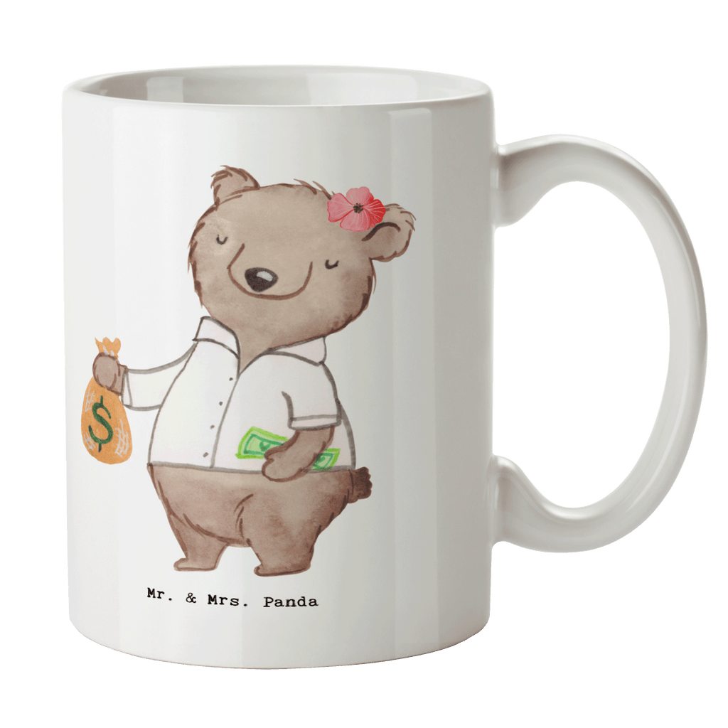 Tasse Bänkerin mit Herz Tasse, Kaffeetasse, Teetasse, Becher, Kaffeebecher, Teebecher, Keramiktasse, Porzellantasse, Büro Tasse, Geschenk Tasse, Tasse Sprüche, Tasse Motive, Kaffeetassen, Tasse bedrucken, Designer Tasse, Cappuccino Tassen, Schöne Teetassen, Beruf, Ausbildung, Jubiläum, Abschied, Rente, Kollege, Kollegin, Geschenk, Schenken, Arbeitskollege, Mitarbeiter, Firma, Danke, Dankeschön, Bänkerin, Bankfachfrau, Bankangestellte, Bankberaterin