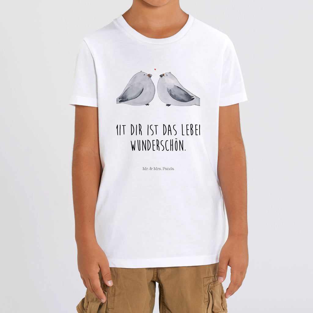 Organic Kinder T-Shirt Turteltauben Liebe Kinder T-Shirt, Kinder T-Shirt Mädchen, Kinder T-Shirt Jungen, Liebe, Partner, Freund, Freundin, Ehemann, Ehefrau, Heiraten, Verlobung, Heiratsantrag, Liebesgeschenk, Jahrestag, Hocheitstag, Turteltauben, Turteltäubchen, Tauben, Verliebt, Verlobt, Verheiratet, Geschenk Freundin, Geschenk Freund, Liebesbeweis, Hochzeitstag, Geschenk Hochzeit