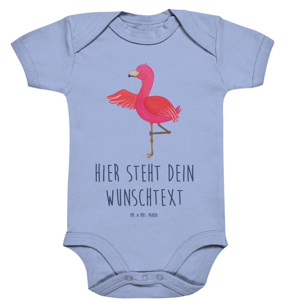 Personalisierter Baby Body Flamingo Yoga Personalisierter Baby Body, Personalisierte Babykleidung, Personalisierter Babystrampler, Personalisierter Strampler, Personalisierter Wickelbody, Personalisierte Baby Erstausstattung, Junge, Mädchen, Flamingo, Vogel, Yoga, Namaste, Achtsamkeit, Yoga-Übung, Entspannung, Ärger, Aufregen, Tiefenentspannung